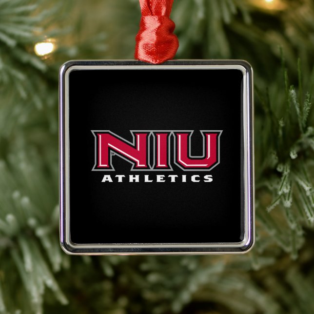 NIU Athletics Metal Ornament (Tree)