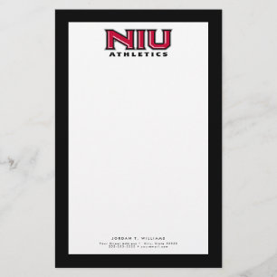 NIU Athletics Stationery