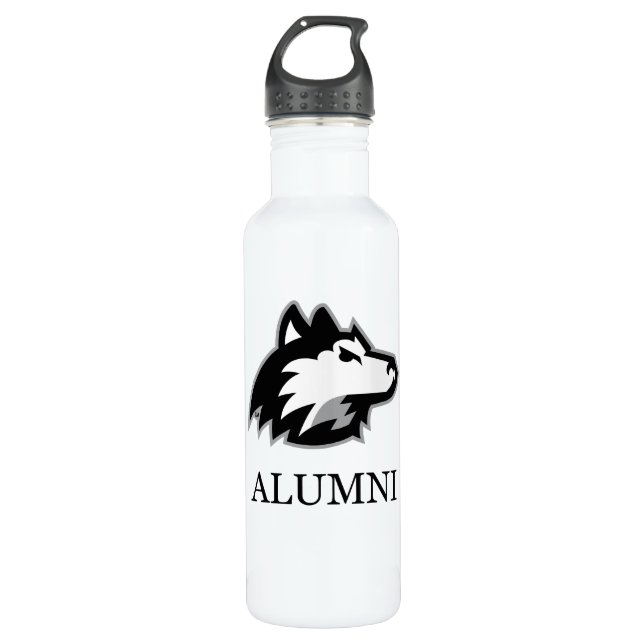 NIU Huskies Alumni 710 Ml Water Bottle (Front)