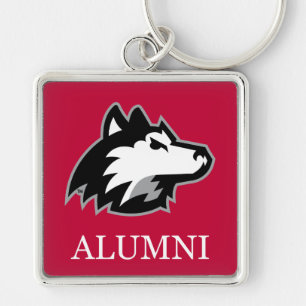 NIU Huskies Alumni Keychain