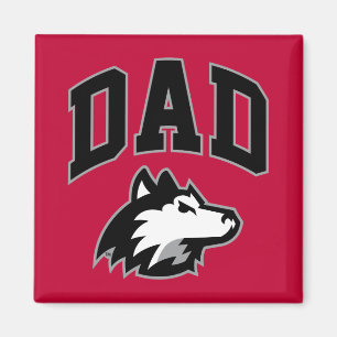 NIU Huskies Dad Magnet