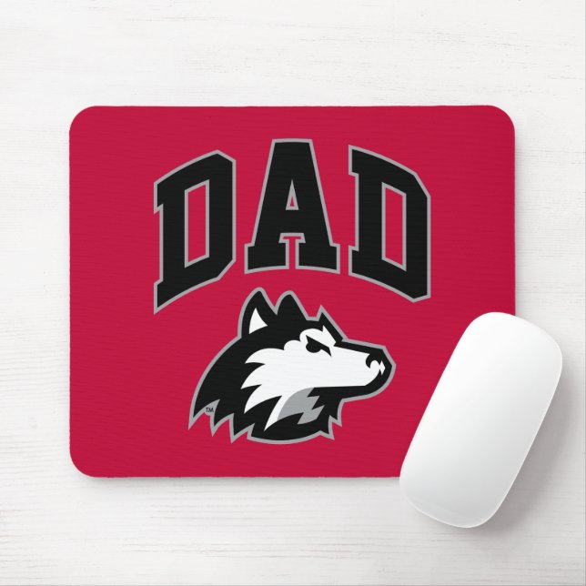 NIU Huskies Dad Mouse Pad (With Mouse)