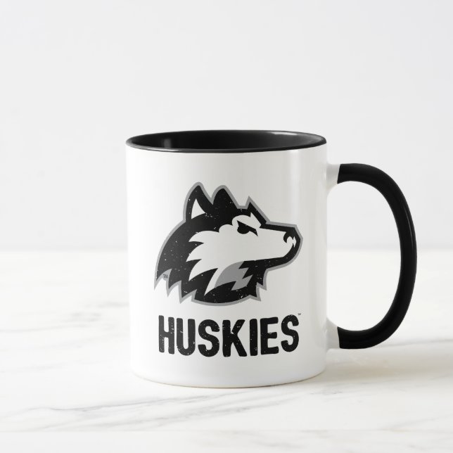 NIU Huskies Distressed Mug (Right)