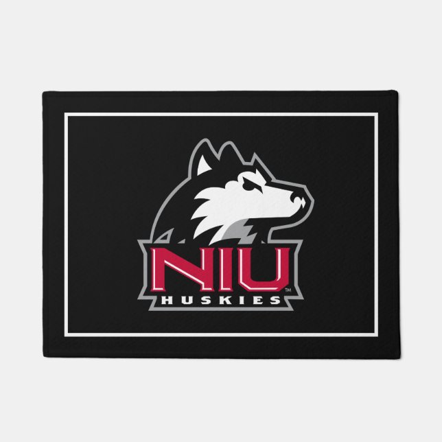 NIU Huskies Doormat (Front)