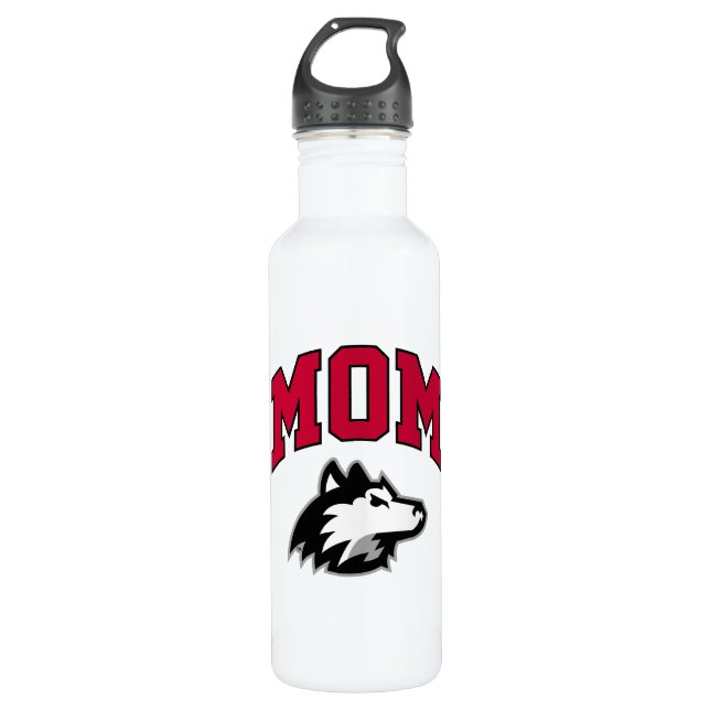 NIU Huskies Mom 710 Ml Water Bottle (Front)
