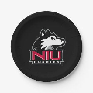 NIU Huskies Paper Plate