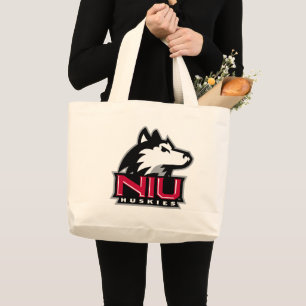 NIU Huskies Wordmark Large Tote Bag
