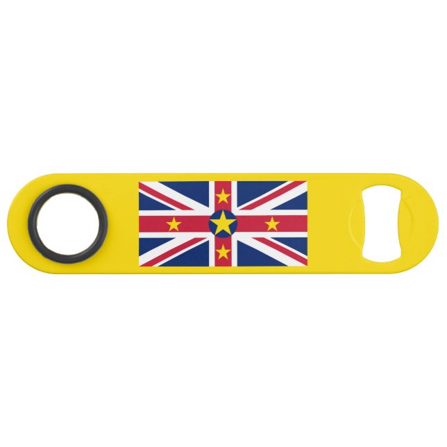 Niue Flag Bar Key (Front (Horizontal))