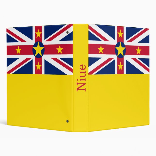 Niue Flag Binder (Background)