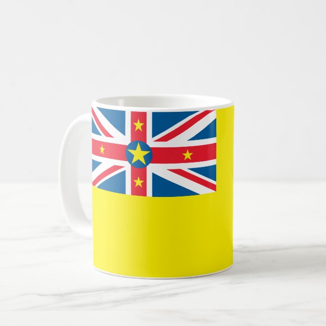 Niue Flag Coffee Mug (Front Left)