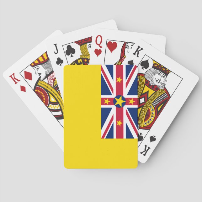 Niue Flag Playing Cards (Back)