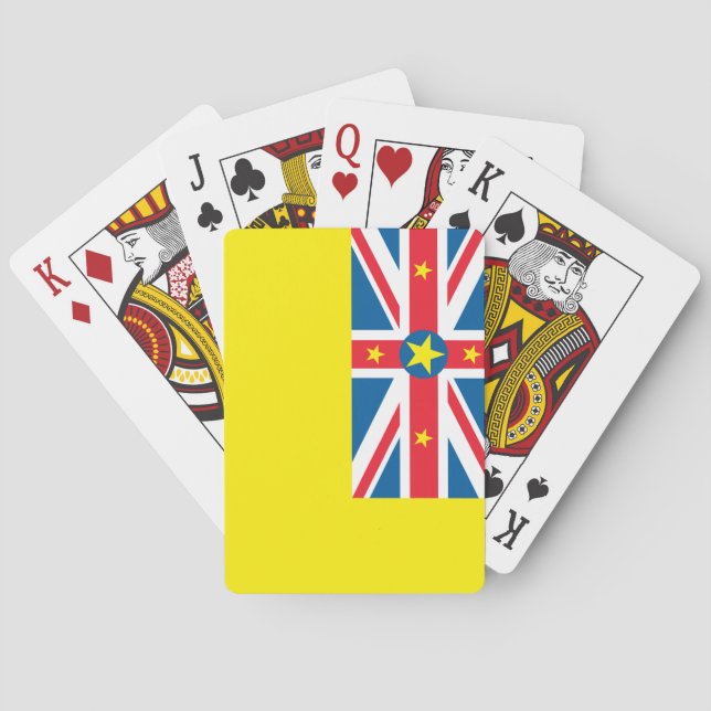 Niue Flag Playing Cards (Back)