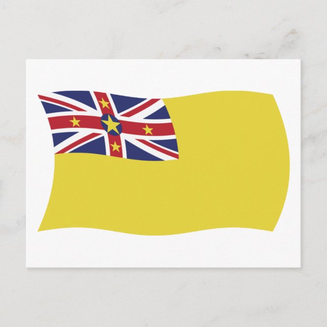Niue Flag Postcard (Front)