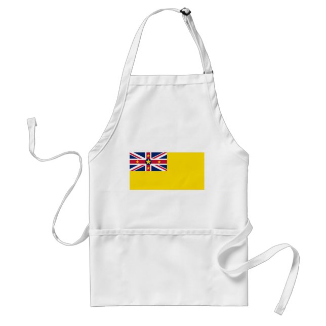 Niue Flag Standard Apron (Front)