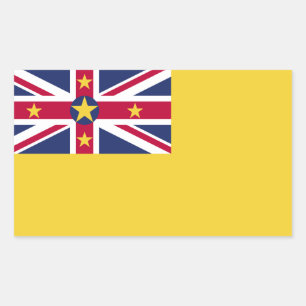 Niue Flag Sticker