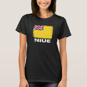 Niue Flag  Support Niuean People Women Men T-Shirt
