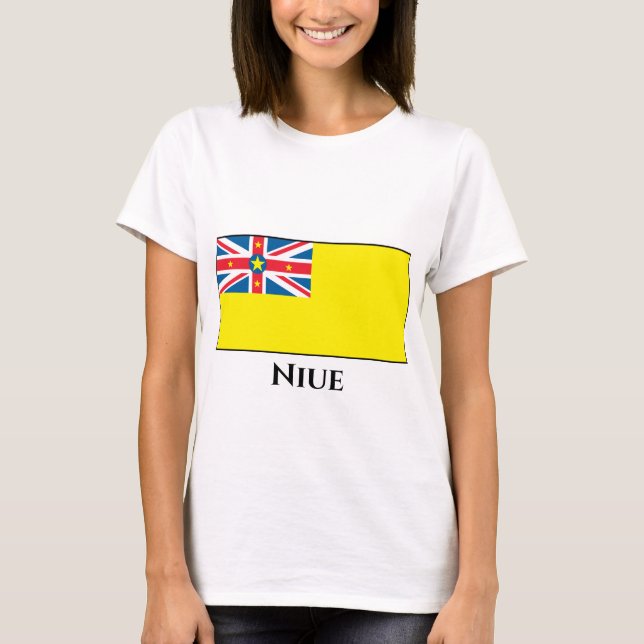 Niue Flag T-Shirt (Front)
