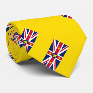Niue Flag Tie