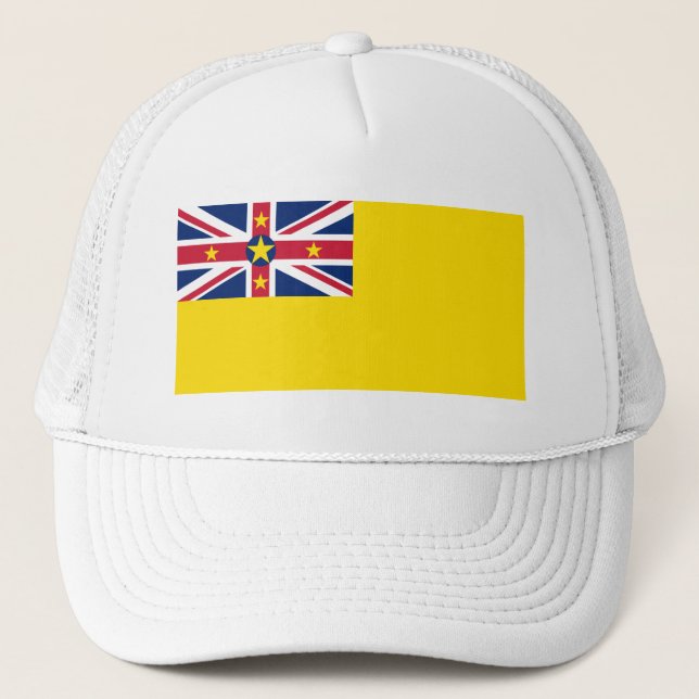 Niue Flag Trucker Hat (Front)