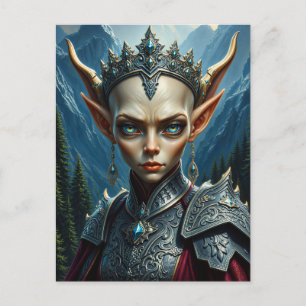 Nivalis Mountain Elf Queen - Collector's Postcard