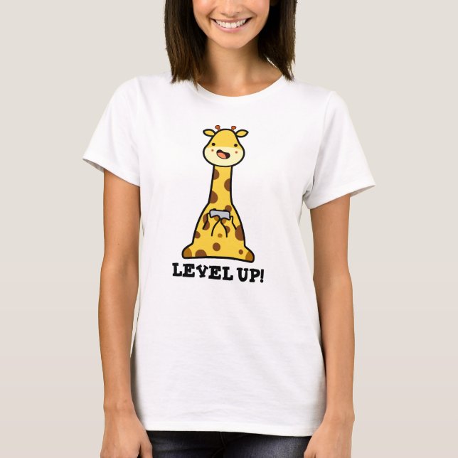 Niveau Haut Funny Giraffe Pun (Devant)