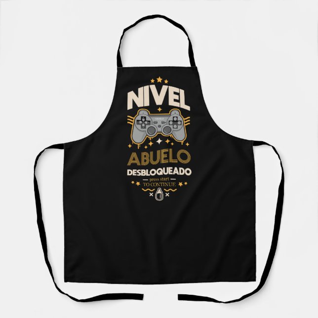 Nivel abuelo desbloqueado apron (Front)