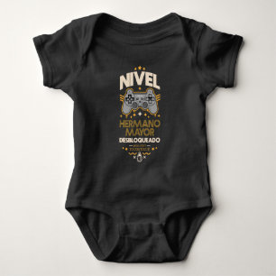 Nivel hermano mayor desbloqueado baby bodysuit