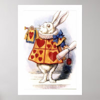 Nivens McTwisp the  Rabbit Alice in Wonderland