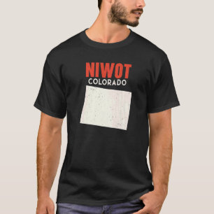 Niwot Colorado USA State America Travel Coloradoan T-Shirt