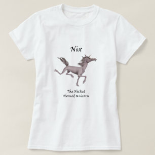 Nix The Nickel-Horned Unicorn Tee-Shirt T-Shirt
