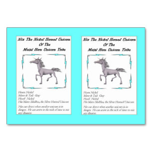 Nix The Nickel-Horned Unicorn Trading Card