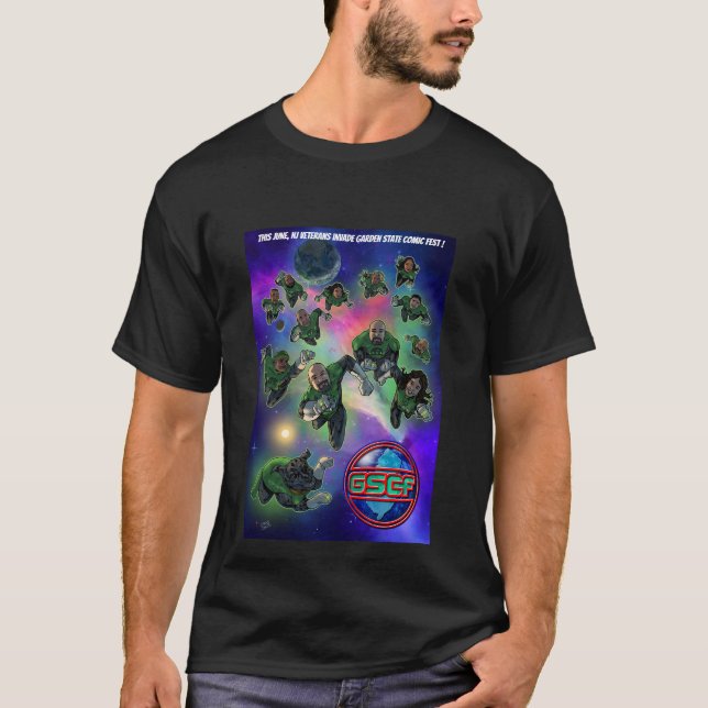 nj comic fest njvn tee  (Front)