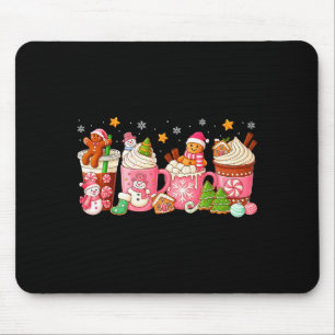 Nk Christmas Coffee Xmas Gingerbread Man Cookie Co Mouse Pad