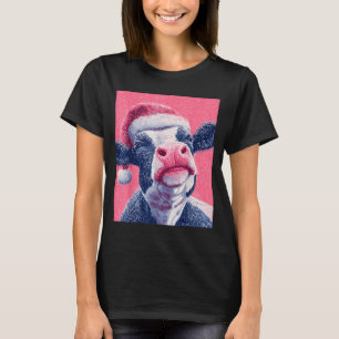 Nk Christmas Cow  T-Shirt