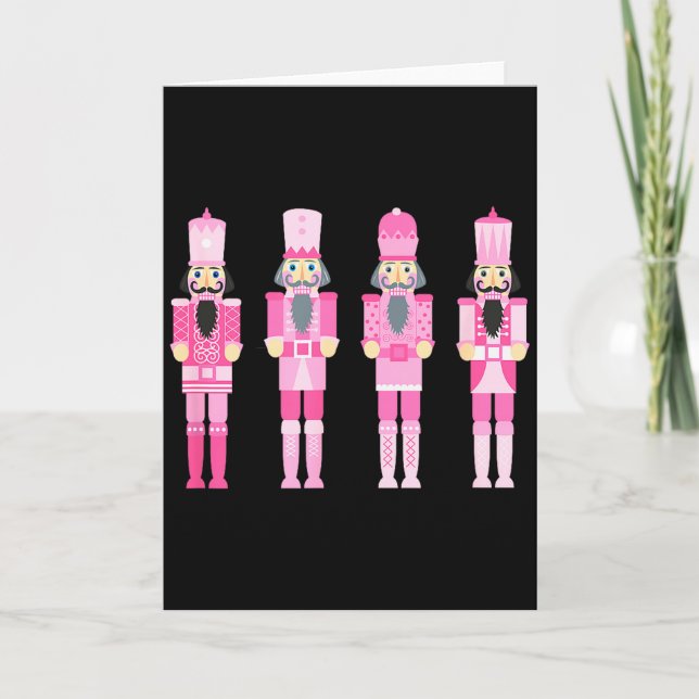 Nk Christmas Nutcracker Squad Ballet Dance Matchin Card (Front)