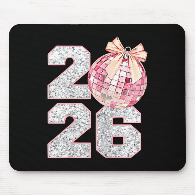 Nk Coquette 2026 New Year Shirt _ Aesthetic Holida Mouse Pad (Front)