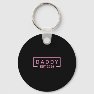Nk Daddy Est. 2026 Logo Father 2026 Loading New Da Keychain