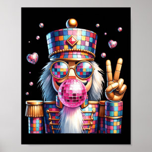 Nk Disco Nutcracker Bubblegum Christmas For Men Wo Poster