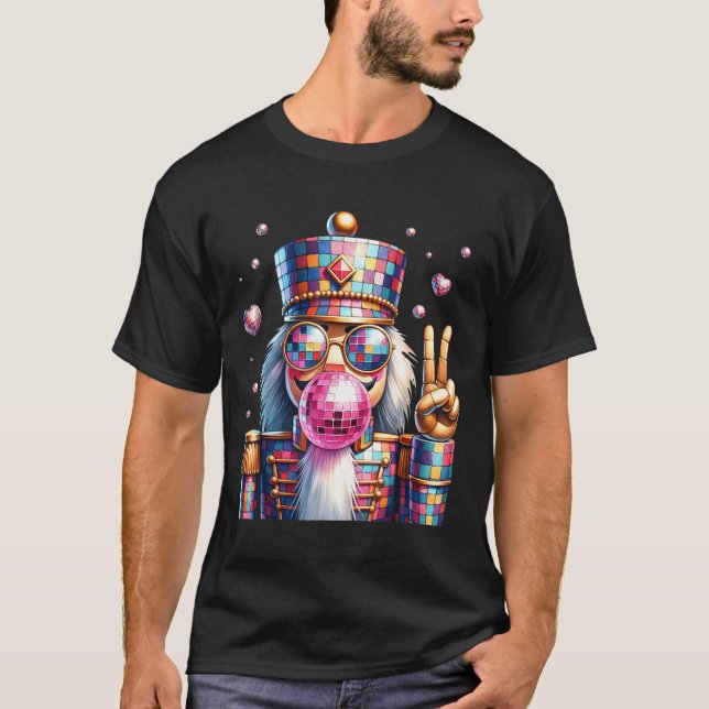 Nk Disco Nutcracker Bubblegum Christmas For Men Wo T-Shirt (Front)
