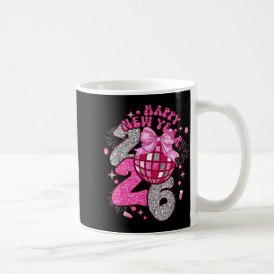 Nk Happy New Year 2026 Bow Disco  Coffee Mug