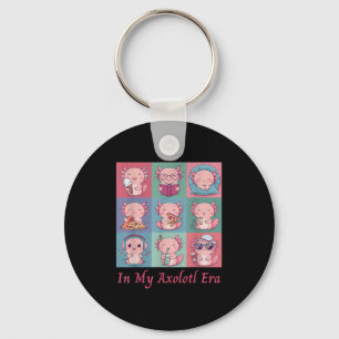 Nk In My Axolotl Era Cute Christmas For Axolotl Lo Keychain