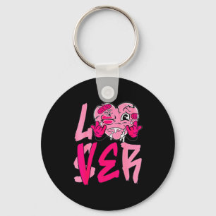 Nk Loser Lover Nk Drip Heart Matching Tee For Men  Keychain