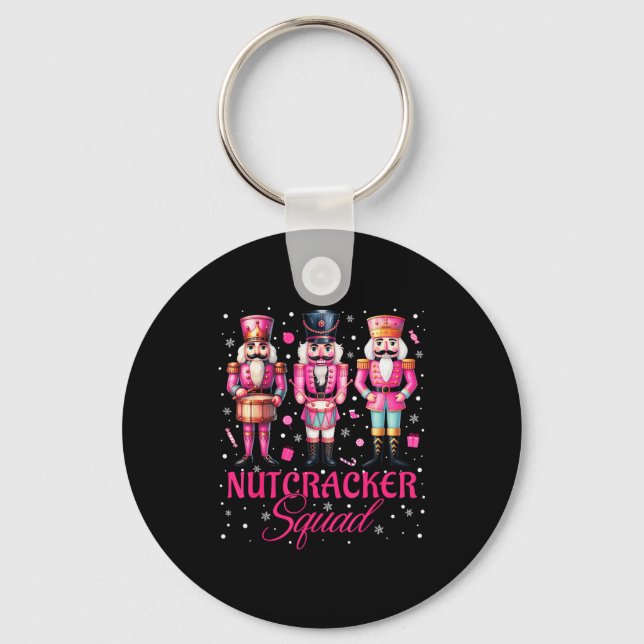Nk Nutcracker Squad Nk Christmas Ballet Xmas Women Keychain (Front)