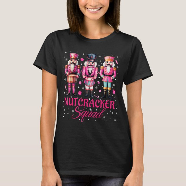 Nk Nutcracker Squad Nk Christmas Ballet Xmas Women T-Shirt (Front)