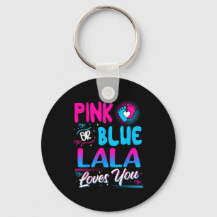 Nk Or Blue Lala Loves You New Baby  Keychain
