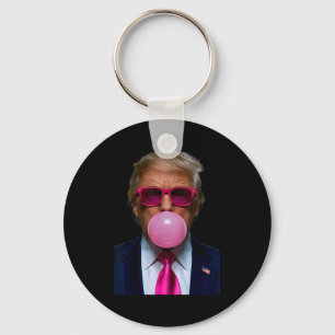 Nk Sungles Funny Donald Trump Nk Bubble Gum 2024  Keychain