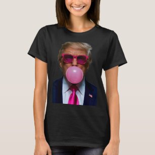 Nk Sungles Funny Donald Trump Nk Bubble Gum 2024  T-Shirt
