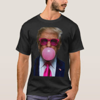 Nk Sungles Funny Donald Trump Nk Bubble Gum 2024 