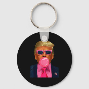 Nk Sungles Trump Bubble Gum 2024 Vote President Fu Keychain