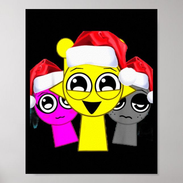 Nki Simon Gray Sprunky Christmas!  Poster (Front)